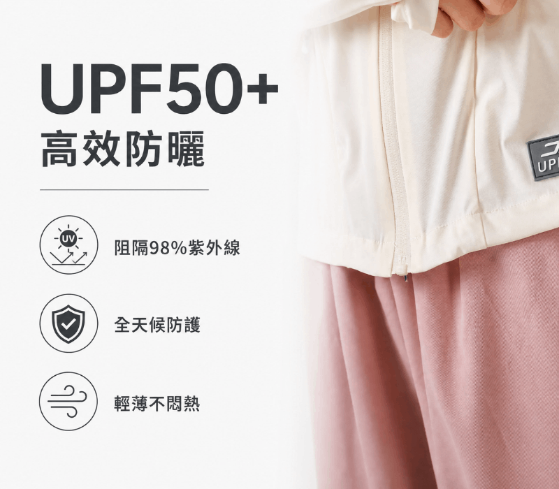 涼感防曬連帽外套-雲霧 商品圖片 4