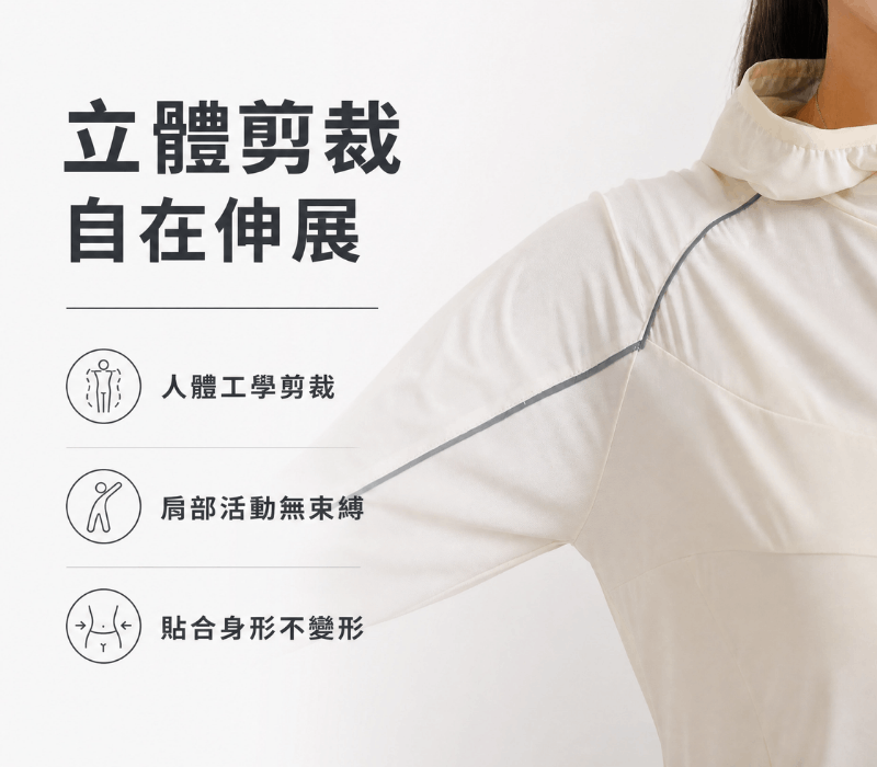 涼感防曬連帽外套-紫霧 商品圖片 6